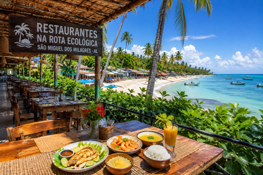 Restaurantes na Rota Ecológica