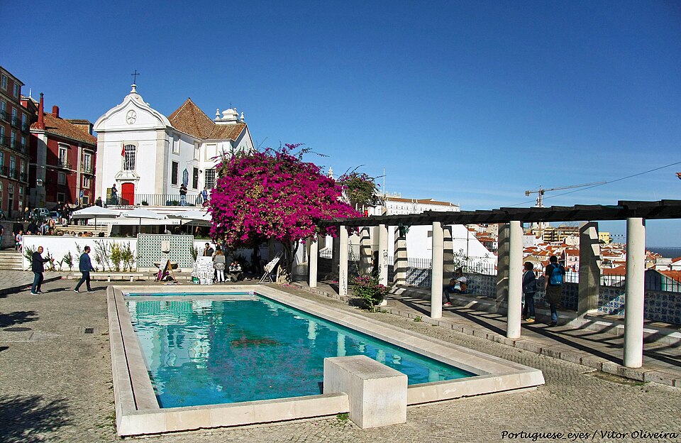 Miradouro de Santa Luzia - Lisboa - Portugal