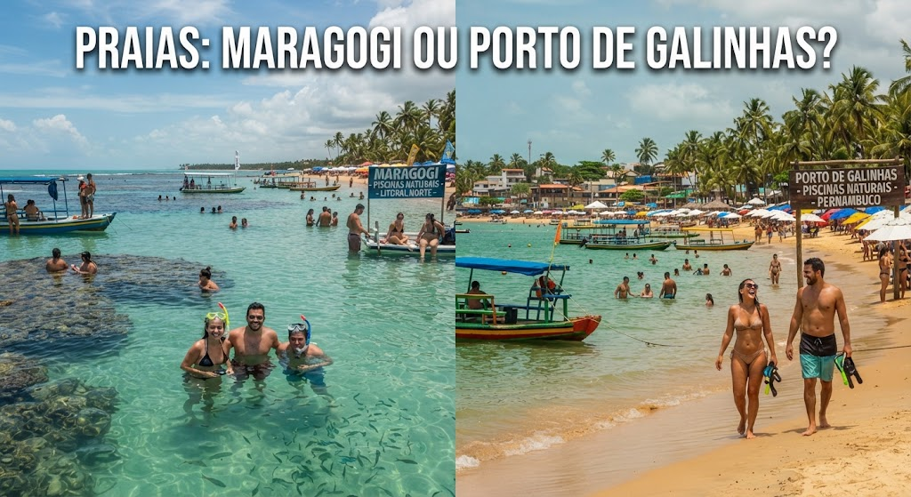 Maragogi ou Porto de Galinhas: qual destino escolher? - Maragogi ou Porto de Galinhas - Nordeste Maragogi ou Porto de Galinhas: qual destino escolher? - Maragogi ou Porto de Galinhas - Nordeste