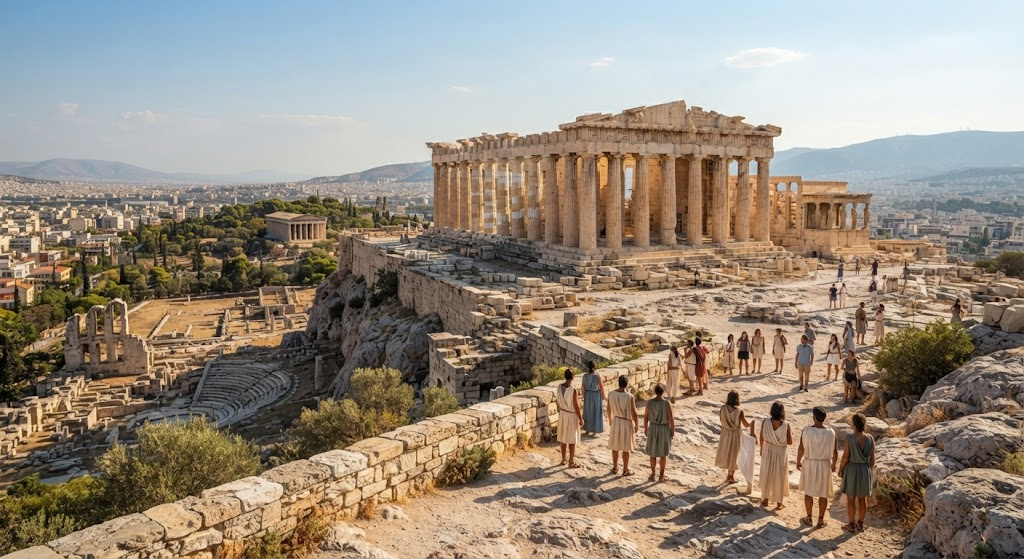 Grécia: Guia Completo para Planejar a Viagem dos Sonhos - Grécia,história,visitar a Grécia,Quantos dias ficar na Grécia?,gastronomia grega - Dicas de viagens Grécia